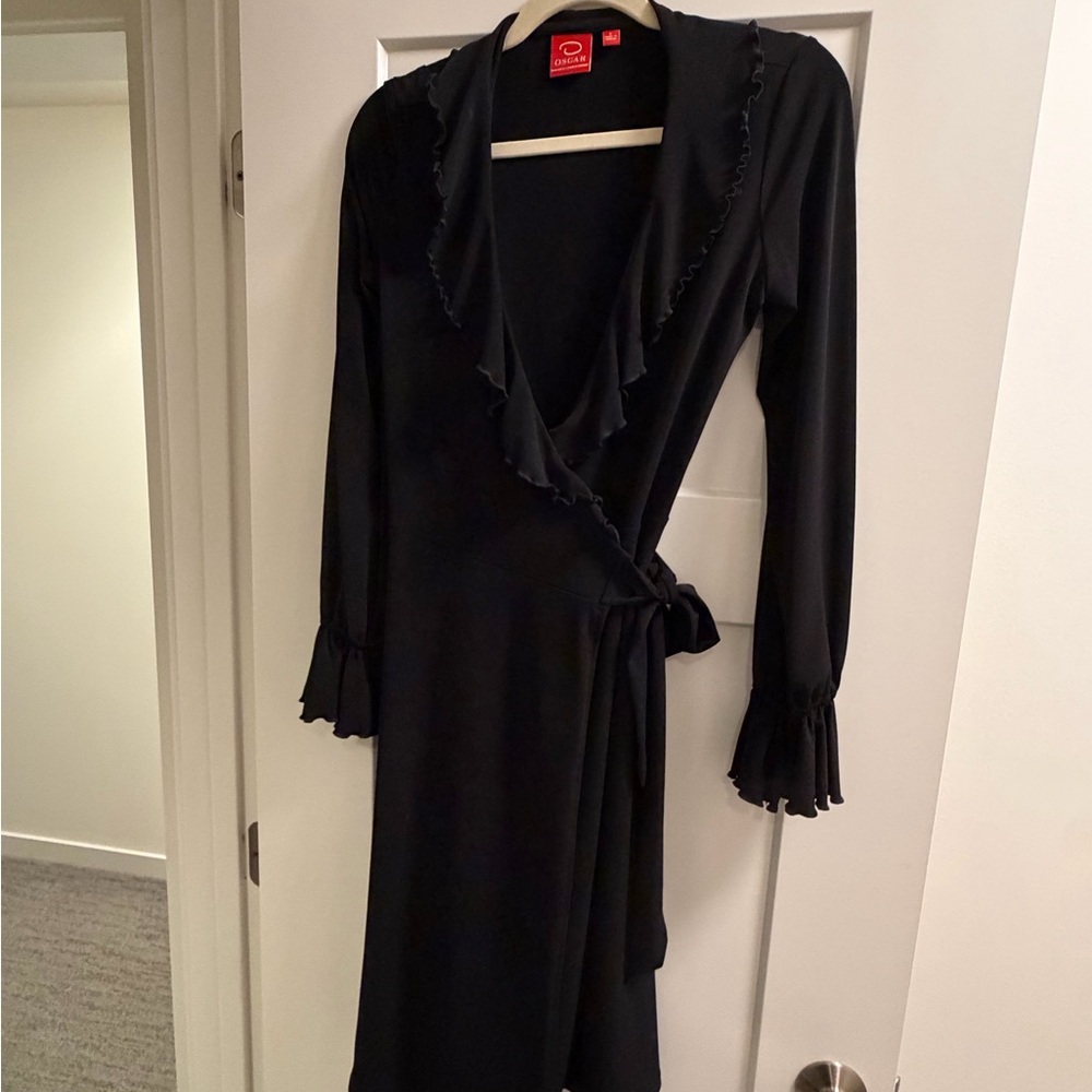 Black Wrap Dress